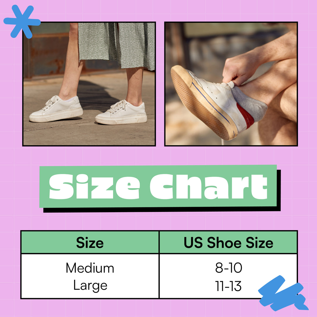 Converse sock size chart best sale